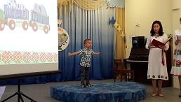 Никита Ефремов, воспитанник младшей группы "Якорек" исполнил стихотворение  про паровоз и стал победителем в своей возрастной категории
