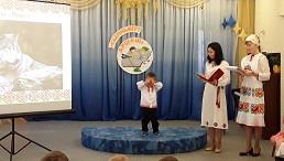 Рыбаков Матвей, воспитанник младшей группы "Якорек" исполнил стихотворение про волка и стал победителем в номинации "Лучший исполнитель стихов среди детей младшего дошкольного возраста"