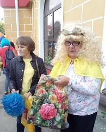 Матвеева ТР и Антонова РП готовятся к параду