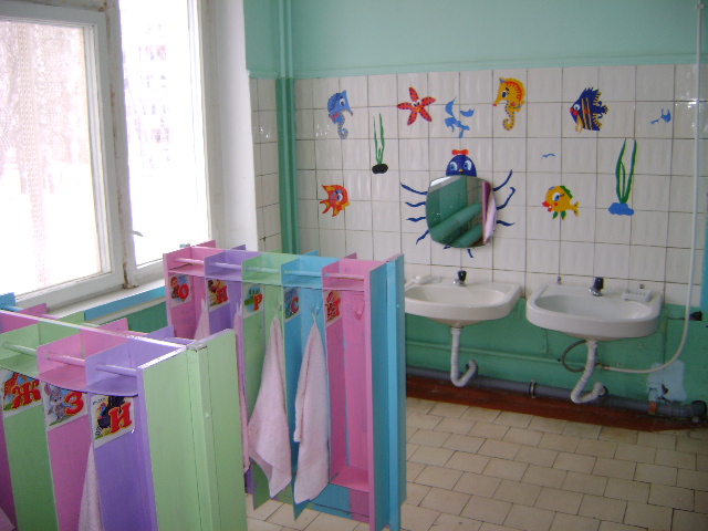 Стенды для детского сада в умывальную комнату