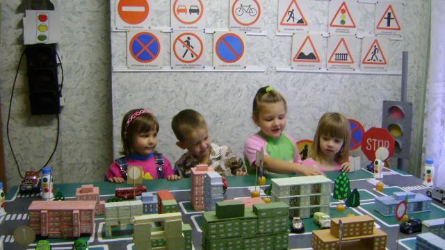 макет города