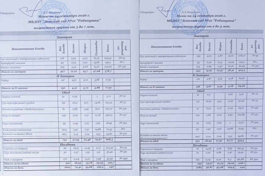 Меню 24.09.2026